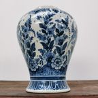 Vintage Delftsblauwe Vaas, Bloemenvaas Porselein 012 thumbnail 5