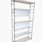 Vintage Metalen Boekenkast Wandkast Als Tomado Drentea thumbnail 3