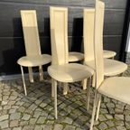 Set Van 6 Quia Stoelen- Elana B Model - Italië Jaren 90 thumbnail 2