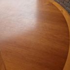 Vintage Ronde Tafel Teakhouten Tafel thumbnail 12