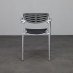 Set Of 6 Toledo Chairs By Jorge Pensi For Amat Spain, 1986 thumbnail 6