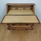 Brocante Queen Ann Secretaire, Ladekast, Landelijk Bureau thumbnail 7