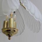 Vintage Hanglamp - Messing, Glas, Hollywood Regency, Jaren '70 | 01236 thumbnail 15