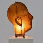 Unusual Fiberglass Lamp Light Sculpture 1950S thumbnail 13