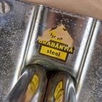 Vintage Brabantia Stoel / Stool / Chair Voor Eetkamer Of Keuken In Beige Kunstleder (skai) thumbnail 9
