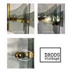 Midcentury Kroonluchter Van Messing En Rookglas Schroder&Co thumbnail 10