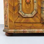 Antieke Beschilderde Bruidskast 1817 thumbnail 9