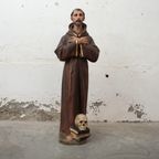 Heiligenbeeld Franciscus Van Assisi | 126 Cm thumbnail 11