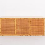 Vintage Bamboo And Rattan Sideboard thumbnail 3