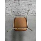3 Vintage Stoelen Met Armleuningen En Ribfluwelen Bekleding thumbnail 12