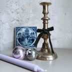 Vintage Delfts Blauw Tegeltje Uit Circa 1900 thumbnail 2