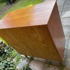 Vintage 4-ladenkast Mid Century thumbnail 13