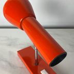 70s Vintage Muurlampje. Retro 1970 70er Oranje. thumbnail 8