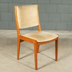 Midcentury Teakhouten Eetkamerset – Tafel – 4 Stoelen thumbnail 5