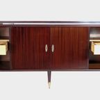 Vintage Art Deco Dressoir Met Stijlvolle Poten, Jaren 20-’30 thumbnail 8