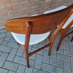 Set 2 Vintage Stoelen Nieuw Bekleed Teddy Deense Stoelen thumbnail 11