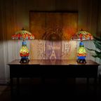 Klassieke Handgemaakte Tafellampen Met Sierlijke Lampenvoet (dragonfly) thumbnail 3