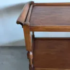 Vintage Houten Serveerwagen/trolley thumbnail 8