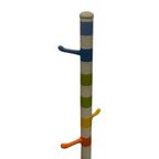 Memphis Style - Ikea - Standing Coatrack For Children - Vintage 1980’S - Model ‘Krokig’ thumbnail 6