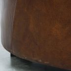 Comfortabele En Unieke Bruine Aviator Design Fauteuil Gemaakt Van Rundleer thumbnail 15