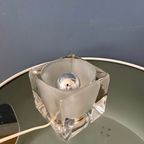 Mid Century Peill & Putzler 'ice Cube' Kubus Glazen Tafellamp thumbnail 9