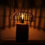 Bamboe Bureaulampje | Naturel thumbnail 7