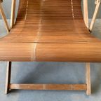 Vintage ‘chaise Longue’ Bamboe – Japandi thumbnail 8