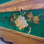 Handbeschilderde Volkskunst Ladekast/Commode – Circa 1900 thumbnail 6