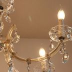 Maria Theresia Crystal Chandelier, 1950S thumbnail 18