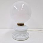 Vintage Opaline Glass Table Light, 1970S thumbnail 2