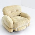 Vintage Adriano Piazzesi Okay Fauteuil Jaren 70 Italië thumbnail 2