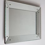 Art Deco Shadow Box Mirror With Scalloped Edges. thumbnail 6