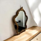 Vintage Gouden Barok Spiegel / Wandspiegel thumbnail 2