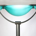 Glass Bowl Italian Floor Lamp thumbnail 4