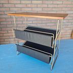 Vintage Lectuurtafel Lectuur Magazine Rek Krantenbak Design thumbnail 2