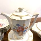 Servies Oud Porselein Bloem / Goud thumbnail 2