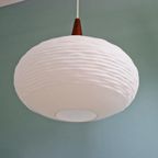 Ophanging In Witte Opaline En Teakhout, Scandinavische Stijl thumbnail 9