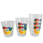 Zes Vintage Spa Fruit Glazen 1980’s thumbnail 2