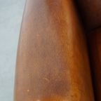 Comfortabele, Strak Afgewerkte, Gezellige Grote Schapenleren Design Armchair thumbnail 8