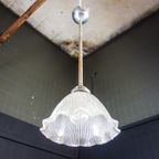 Antieke Hanglamp – Holophane Stijl – Jaren 20 thumbnail 4