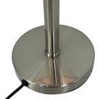 Bauhaus - Stainless Steel Table Lamp With Opaline Glass - In The Style Of Tecnolumen / Wagenfeld thumbnail 6