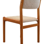 Set Van 4 Niels O Möller Stoelen 'egemosedam' Deens Design thumbnail 16