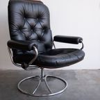 Vintage 1970'S "Restless" Lounge Stoel Van Ekornes thumbnail 12