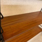 Tomado Wandrek Metaal En Teak Jaren 60. thumbnail 11