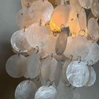 Capiz Schelpen Lamp Hanglamp Parelmoer Frame thumbnail 5