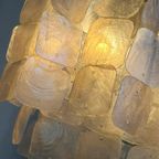 Set Van 2 Capiz Schelpen Schelp Hanglamp Hanglampen Bamboe Frame thumbnail 6