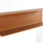 Deens Massief Teak Wandplank Vintage thumbnail 5