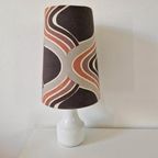Vintage Lamp Schemerlamp Met Retro Kap Origineel Jaren 70 thumbnail 7