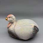 Art Deco Watervogel Porselein Parelmoerglans thumbnail 4