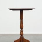 Engelse Antieke Bijzet/ Wijntafel Met Een Single Piece Top Uit Eind 19e Eeuw thumbnail 2